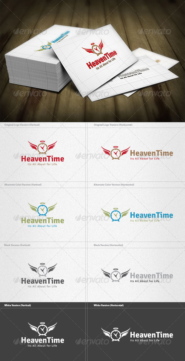 Heaven Time Logo - Symbols Logo Templates