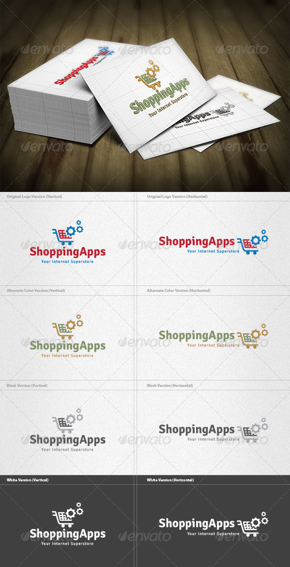Shopping Apps Logo - Objects Logo Templates
