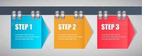 Infographic Template Vector Illustration - Web Technology