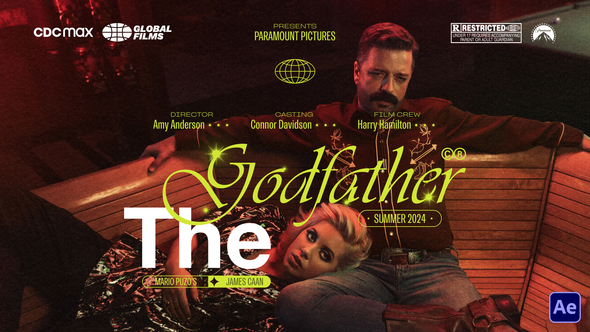 Sunday Cinematic Titles Titles template preview