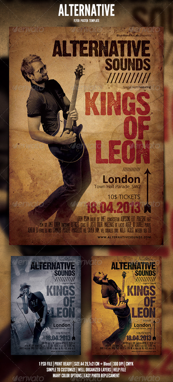Alternative Flyer / Poster 4 - Events Flyers
