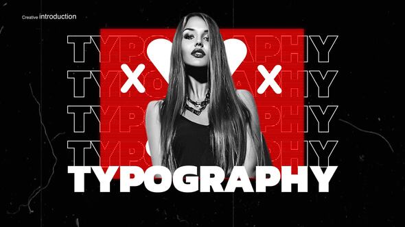 Minimal Intro Titles template preview