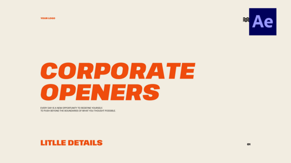 12 Sport Modern Titles /Ae Titles template preview