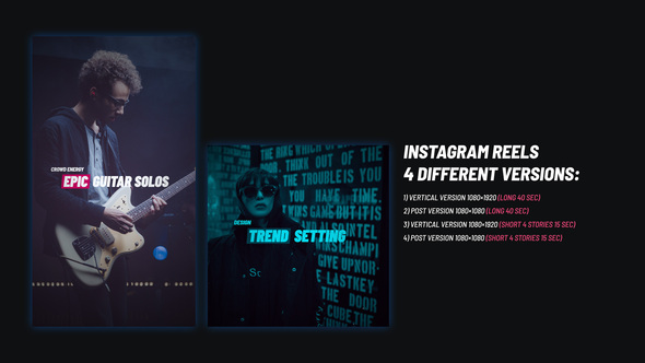 Instagram Promo Reels Product Promo template preview