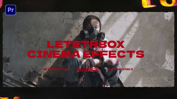 Letterbox and Effects Premiere Pro template preview