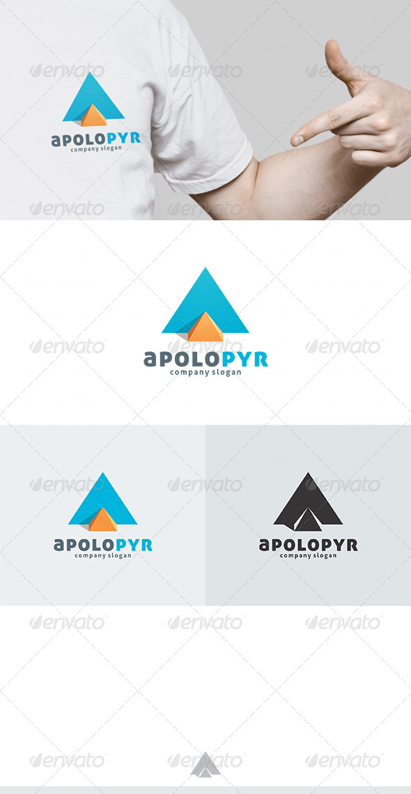 Apolo Pyr Logo - Vector Abstract