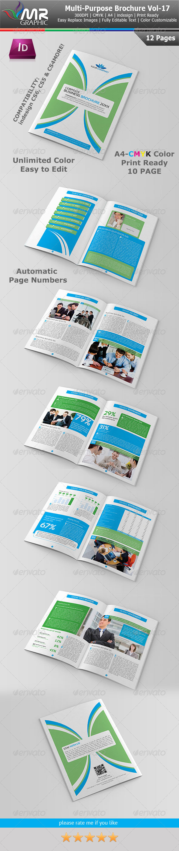 Multipurpose Business Brochure Vol-17 - Corporate Brochures