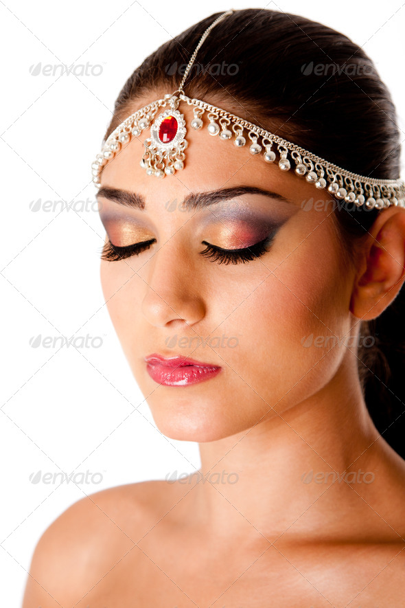 Arabic beauty face - Stock Photo - Images