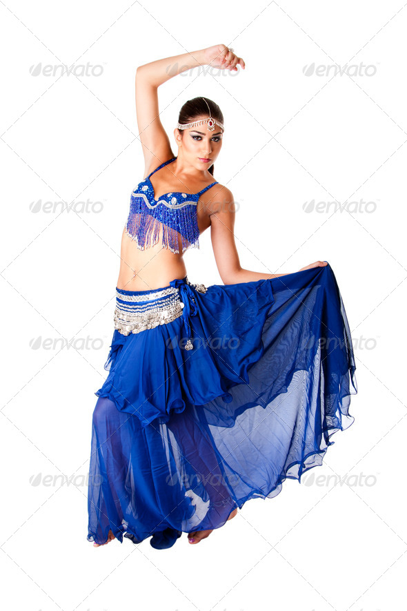 Arabic belly dancer - Stock Photo - Images