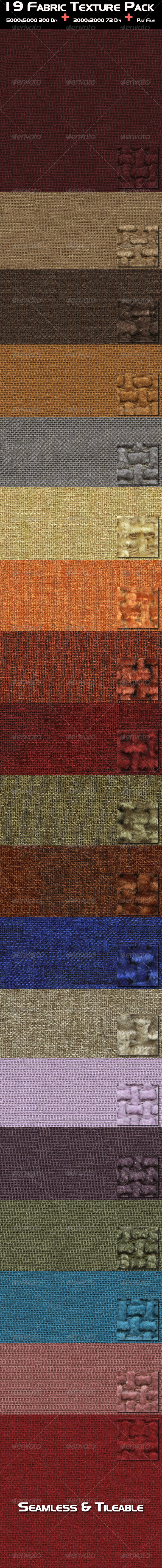 19 Fabric Texture Pack - Fabric Textures