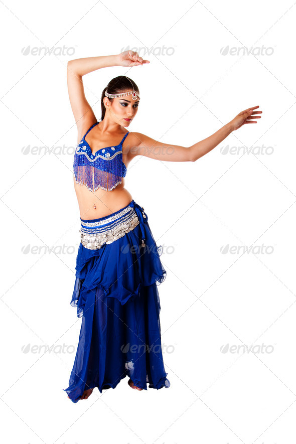 Arabic belly dancer - Stock Photo - Images