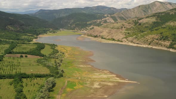 Dam River and Fields