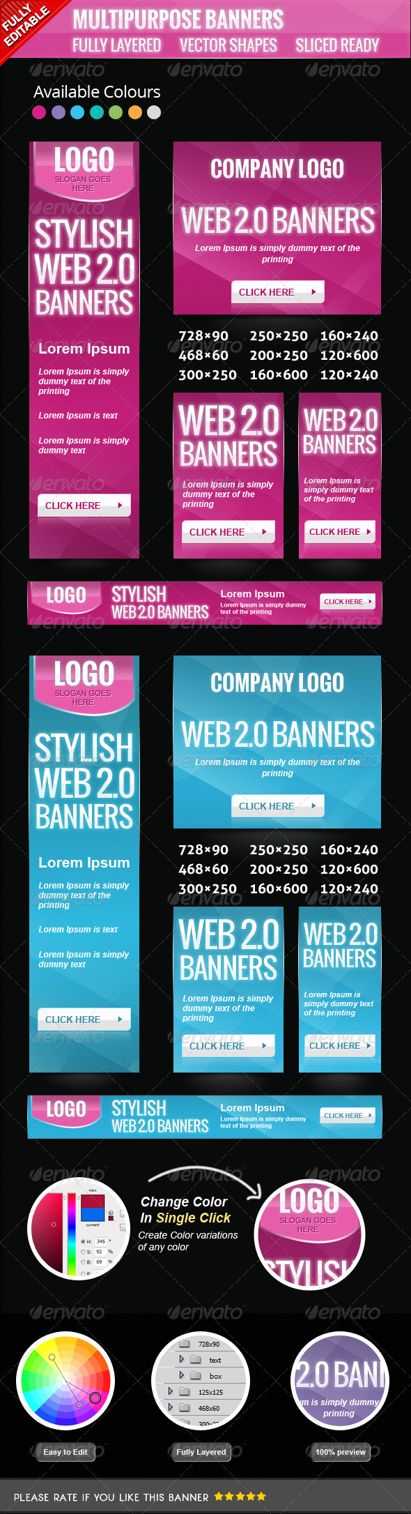 Smart Web Banners - Banners & Ads Web Elements