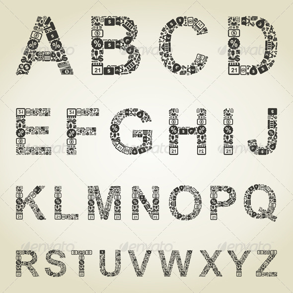 Alphabet Business - Miscellaneous Vectors