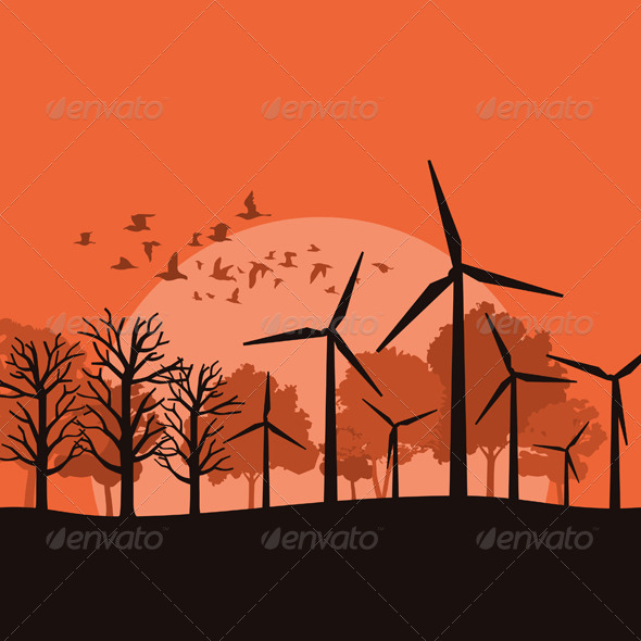 Wind Power 3 - Miscellaneous Vectors