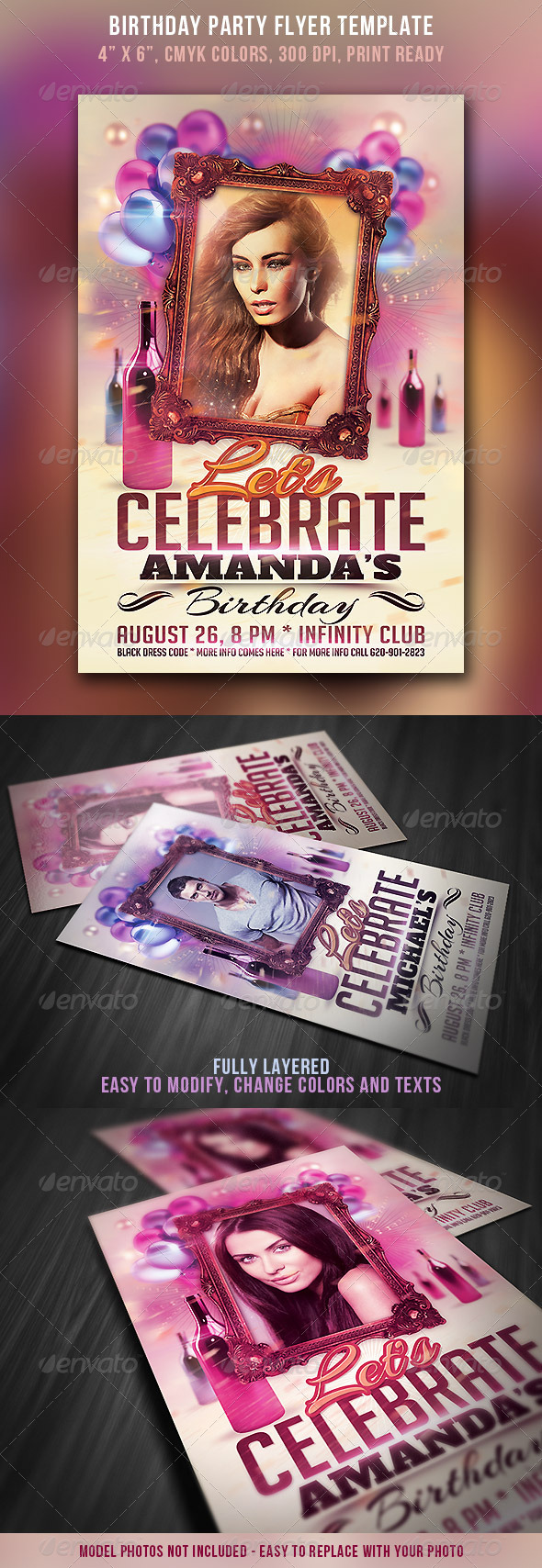Birthday Party Flyer - Clubs & Parties Events
