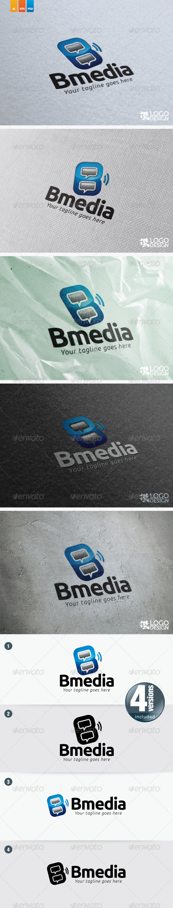 Bmedia - Letters Logo Templates