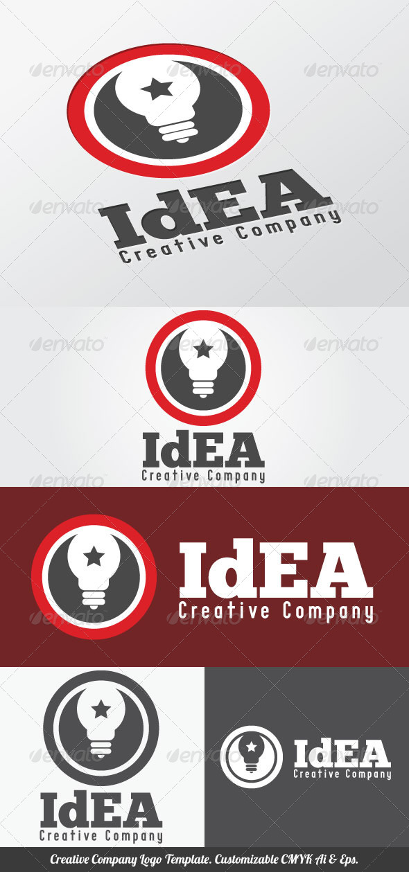 Creative Company Logo Template - Objects Logo Templates