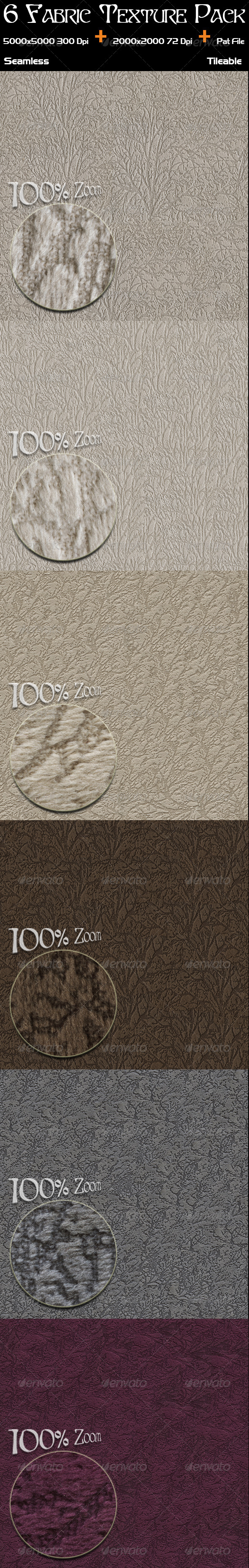 6 Fabric Texture Pack - Fabric Textures