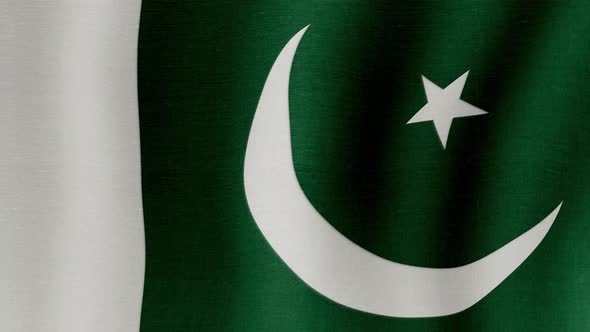 The National Flag of Pakistan