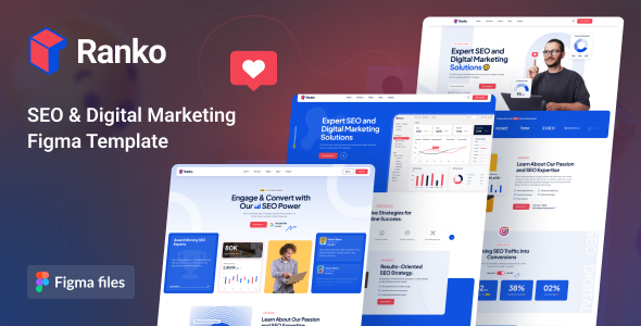 Ranko - SEO & Digital Marketing Figma Template