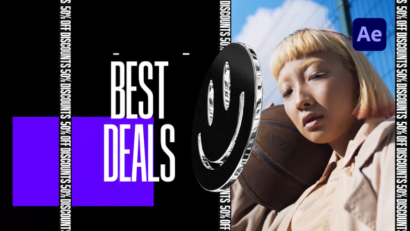 Techno Steel: Sale Edition Opener Openers template preview