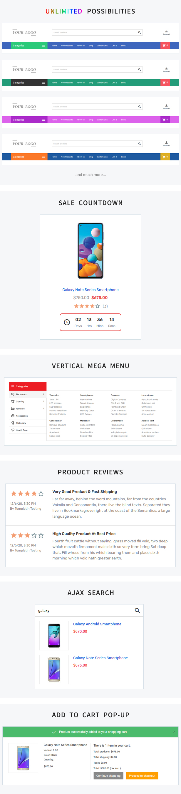 MegaShop - Prestashop Theme - 1