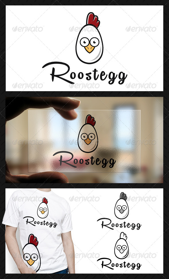 Chicken Farm Logo Template - Animals Logo Templates