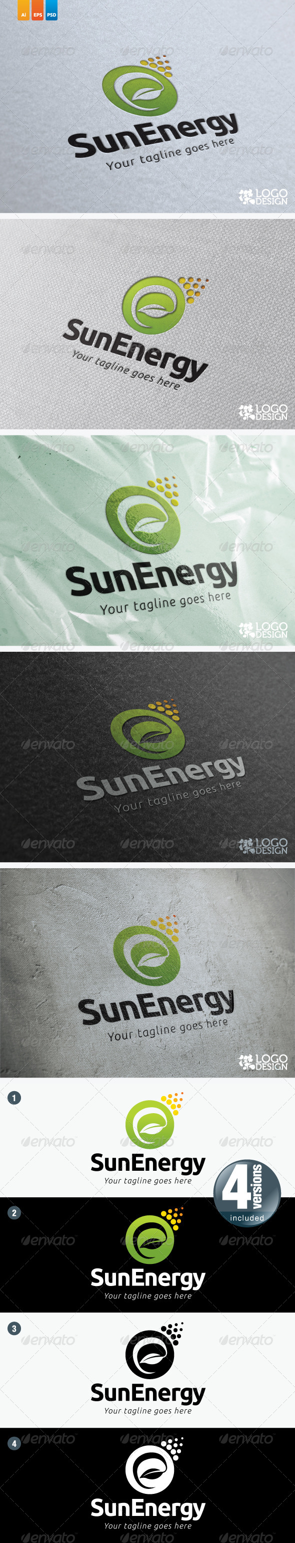 Sun Energy - Symbols Logo Templates