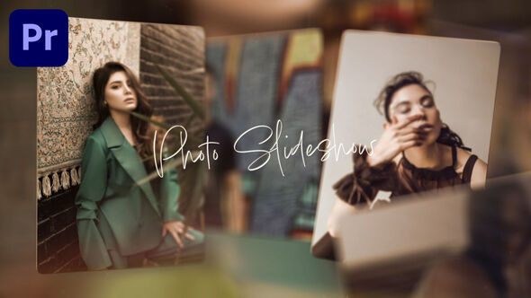 Photo Slideshow Premiere Pro template preview