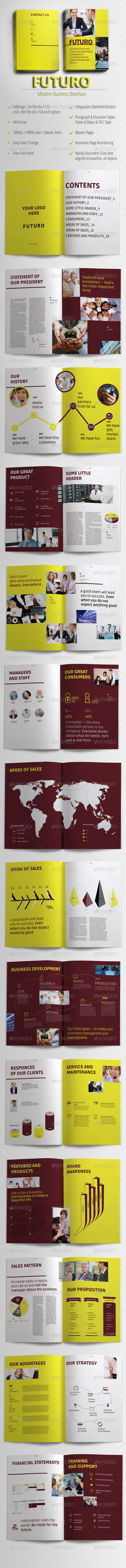 Futuro - Modern Business Brochure - Corporate Brochures