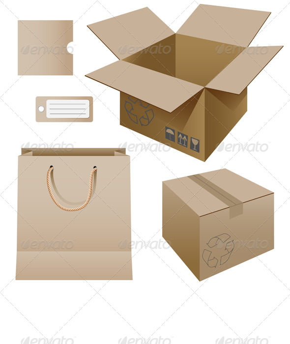 Cardboard Products - Commercial / Shopping Conceptual