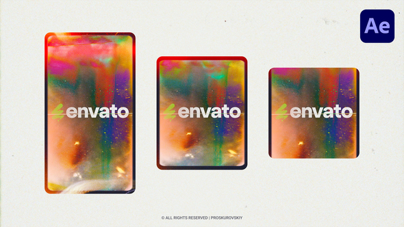 Vertical Film Reel Logo Logo Stings template preview