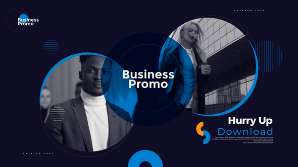 Creative Business Slideshow Video Displays template preview