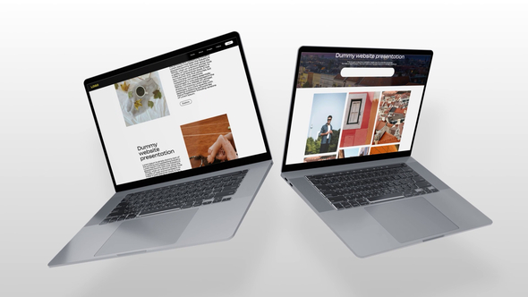 Laptop Mockup Product Promo template preview