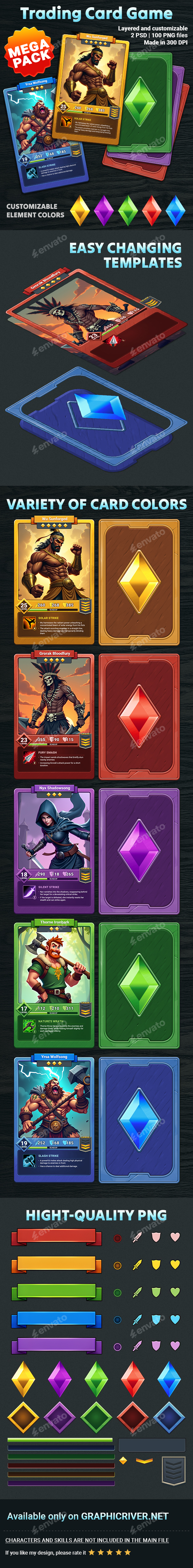 Trading Card Game Assets (TCG)