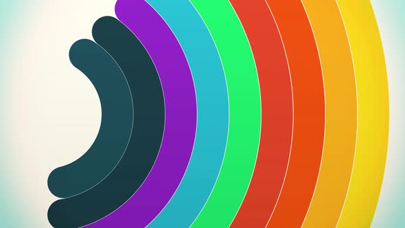 Rainbow and pastel color concept. Abstraction of rainbow lines alt