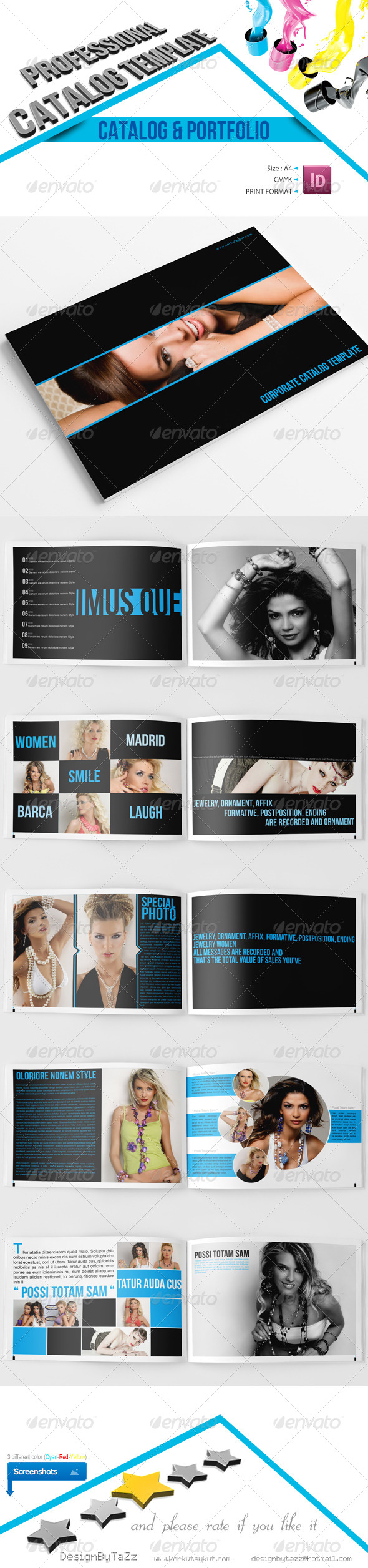 Business Catalog & Photo or Portfolio - Portfolio Brochures