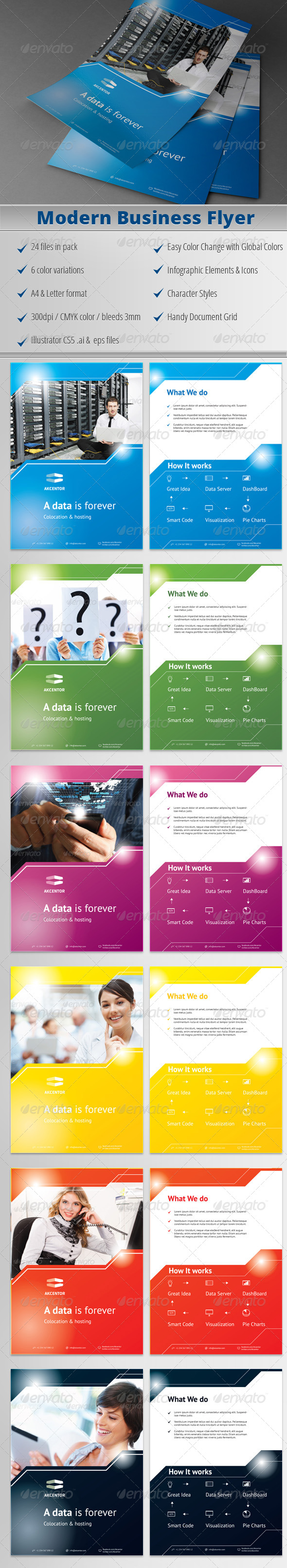 Modern Business Flyer 01 - Commerce Flyers