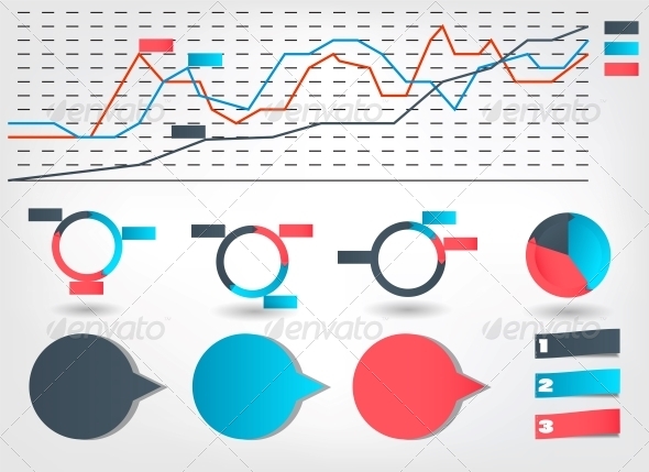 Infographic template business vector illustration - Infographics