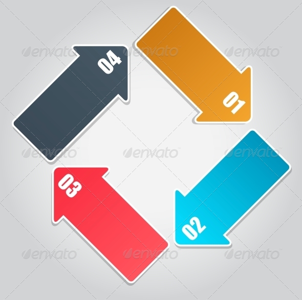 Infographic Template Business Vector Illustration - Web Technology