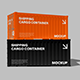 Shipping Container Mockup