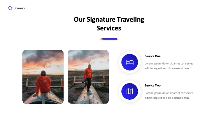 Destination Slide Examples Journex - Traveling Destination Powerpoint Template, Presentation Templates