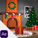 Christmas Fireplace with Logo Reveal - VideoHive Item for Sale