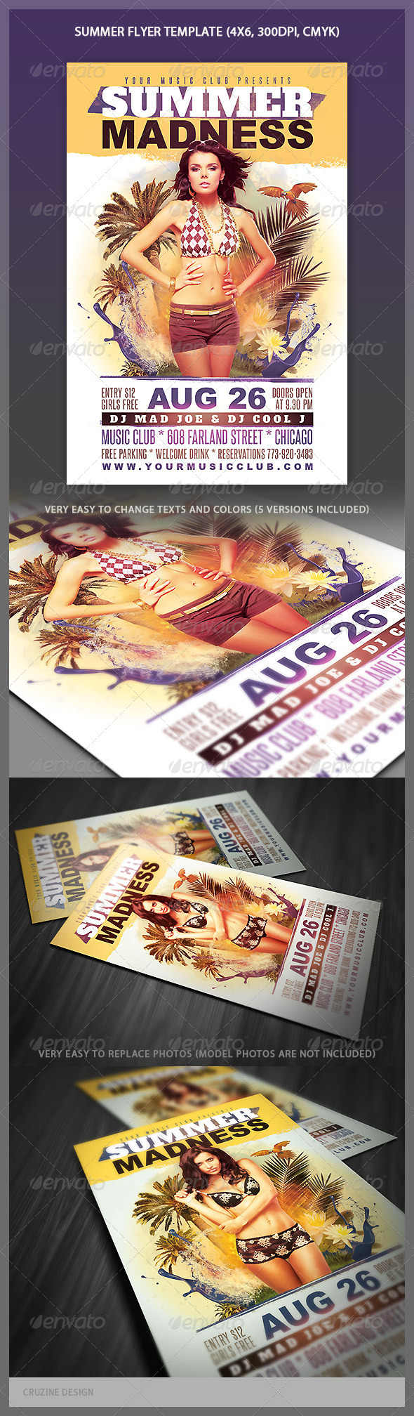 Summer Party Flyer - Clubs & Parties Events
