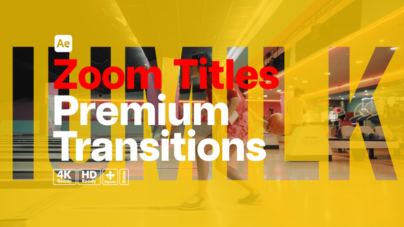 Premium Transitions Zoom Titles Elements template preview