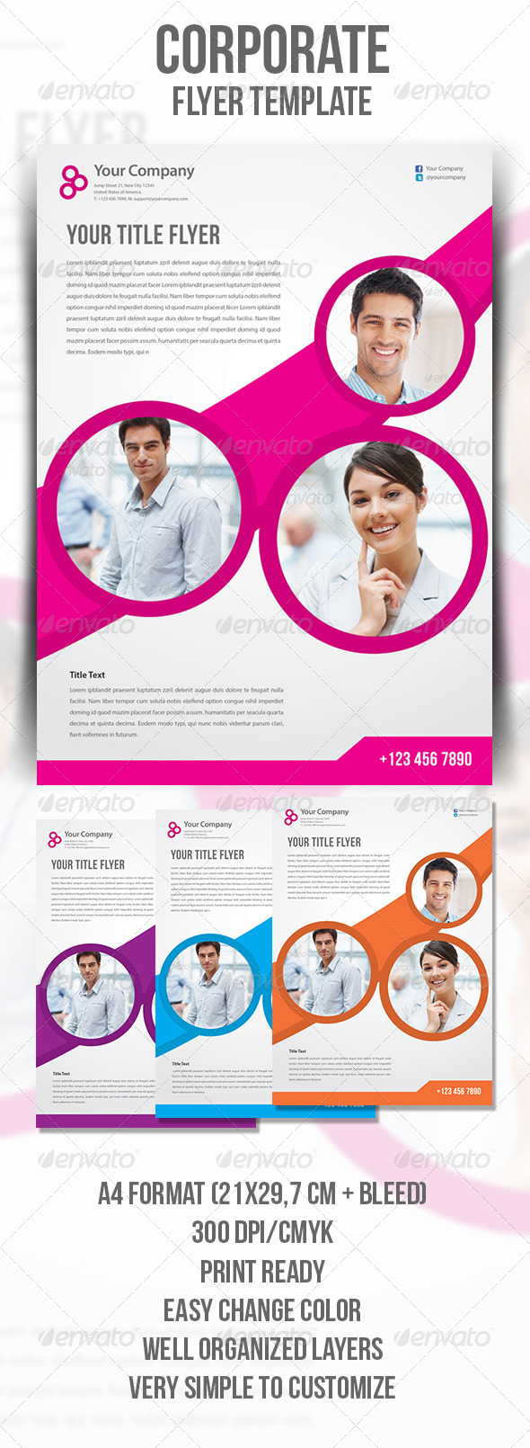 Corporate Flyer Template - Corporate Flyers