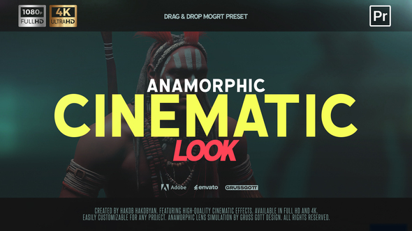 Cinematic Effect Premiere Pro template preview