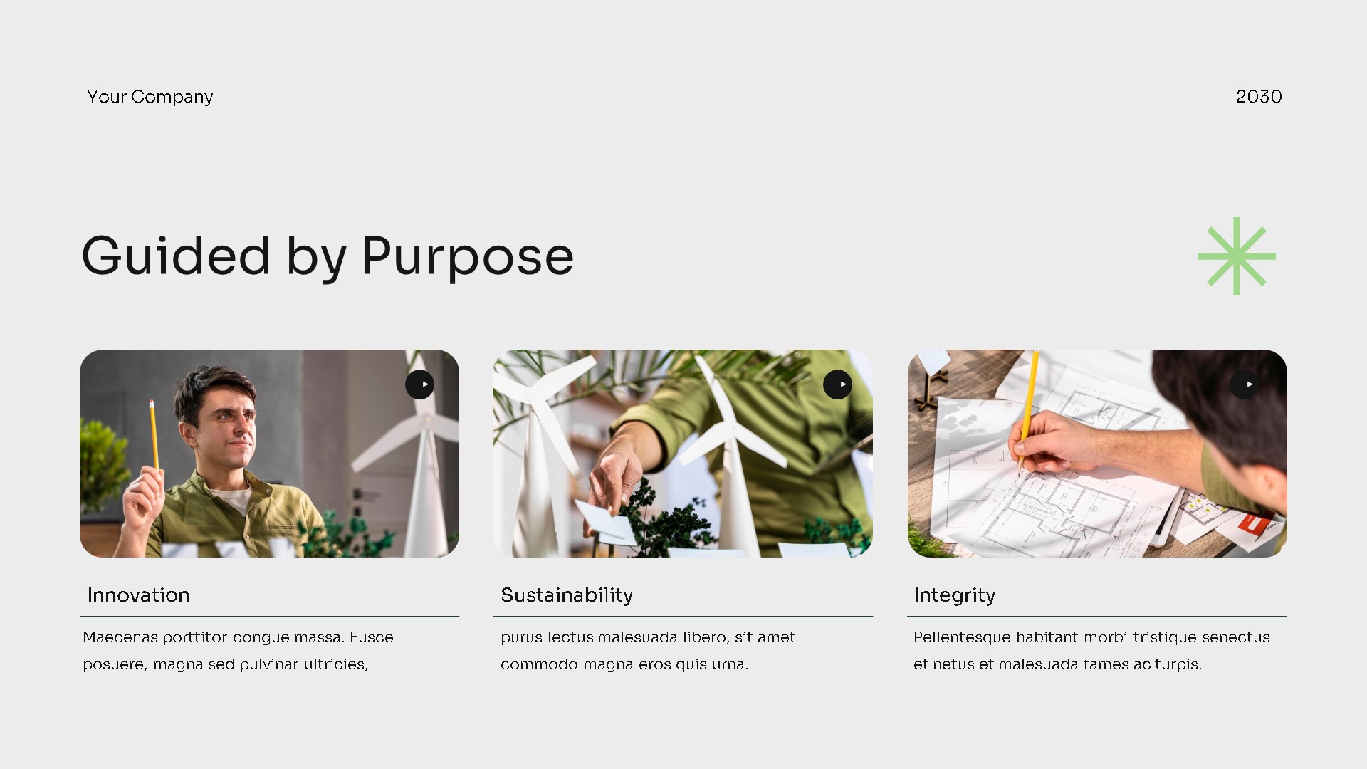 White Green Modern Green Tech Company Profile Powerpoint Presentation ...