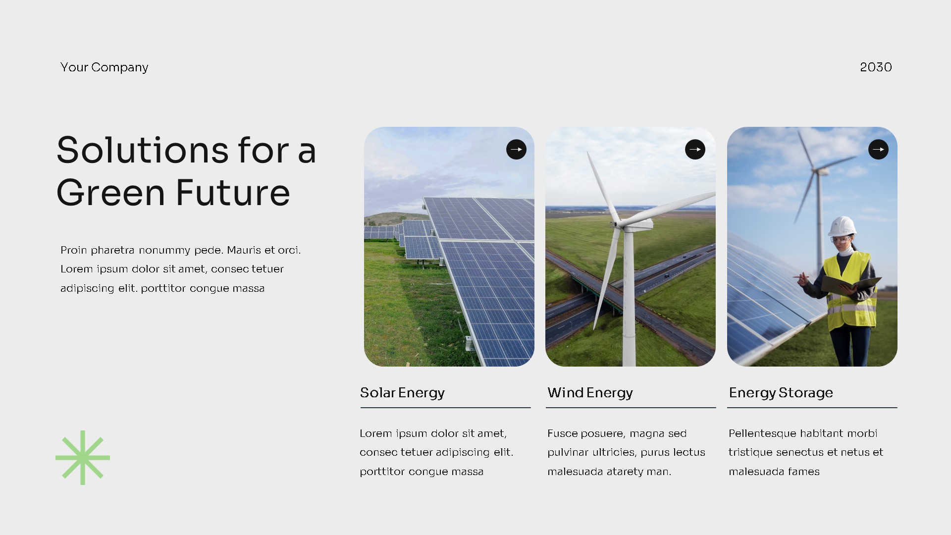 White Green Modern Green Tech Company Profile Powerpoint Presentation ...